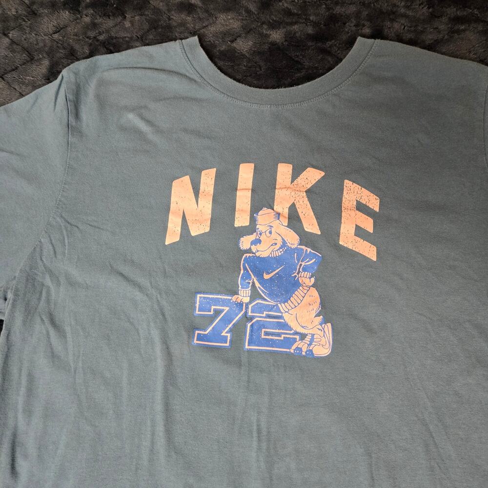 Nike Tee Wildcard SP25 Graphic Crewneck Short Sleeve Men's Blue - Size XL - Picture 2 of 7